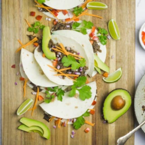 Slow Cooked Beef Cheek Tacos (conventional and combi steam oven methods