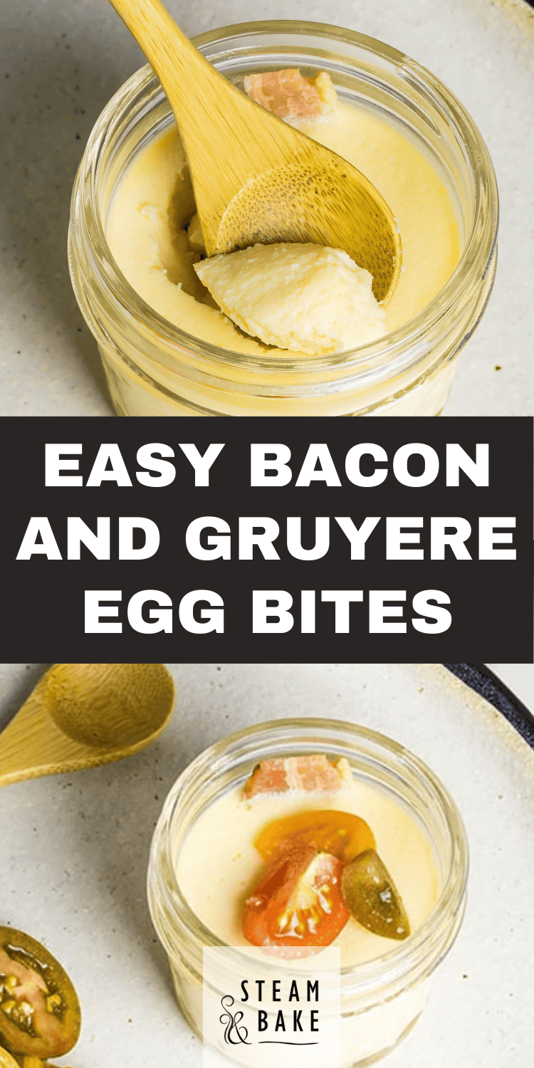 Sous Vide Egg Bites - Steam & Bake