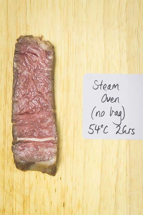 cooked sliced steak