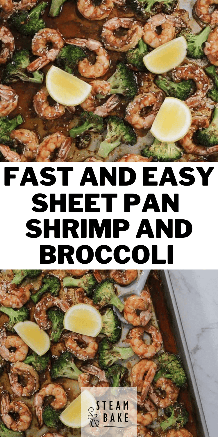 Fast and Easy Sheet Pan Shrimp and Broccoli - Steam & Bake
