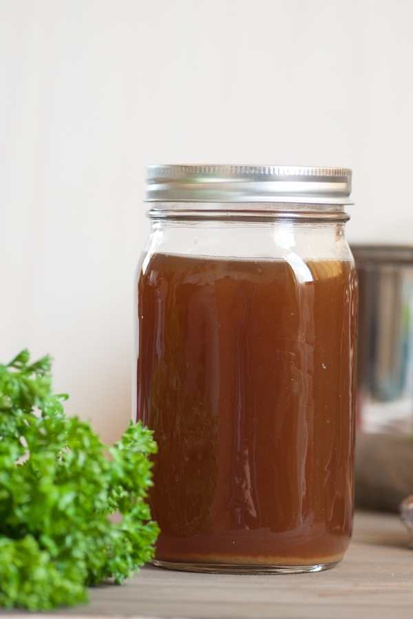 jar of chicken broth