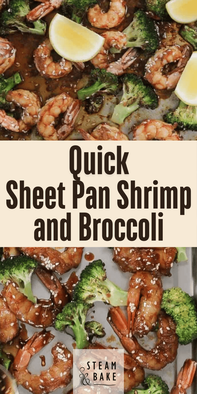Fast and Easy Sheet Pan Shrimp and Broccoli - Steam & Bake