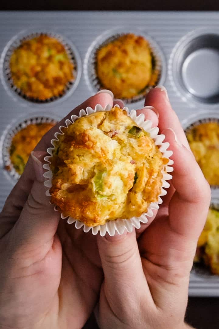 Cheese and Bacon Muffins Steam & Bake