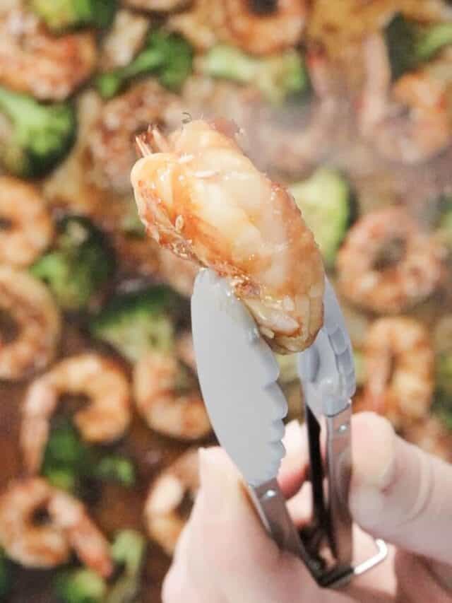 Fast and Easy Sheet Pan Shrimp and Broccoli
