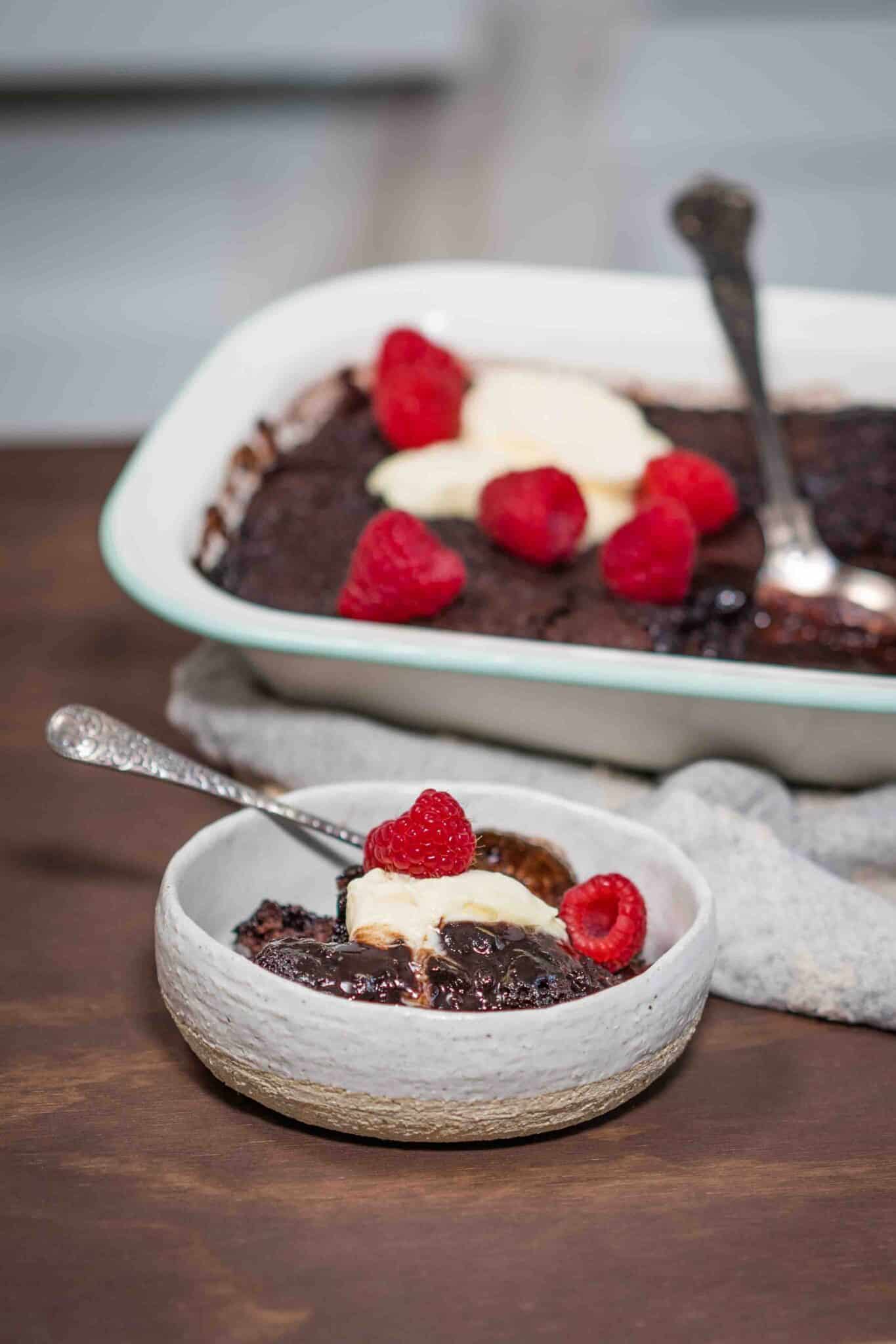 Quick Self Saucing Steam Oven Chocolate Pudding Steam & Bake