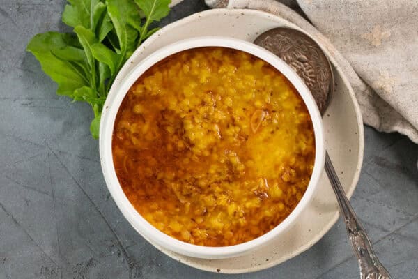 My Favorite Simple Red Lentil Dahl Recipe - Steam & Bake