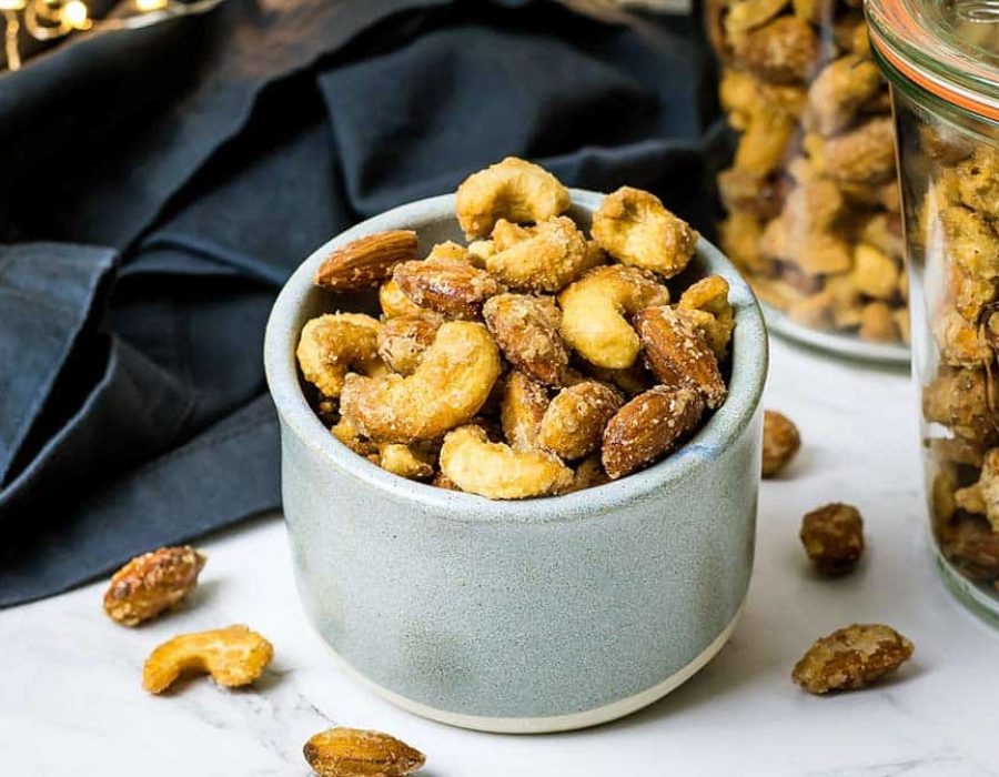 spiced party nuts landscape