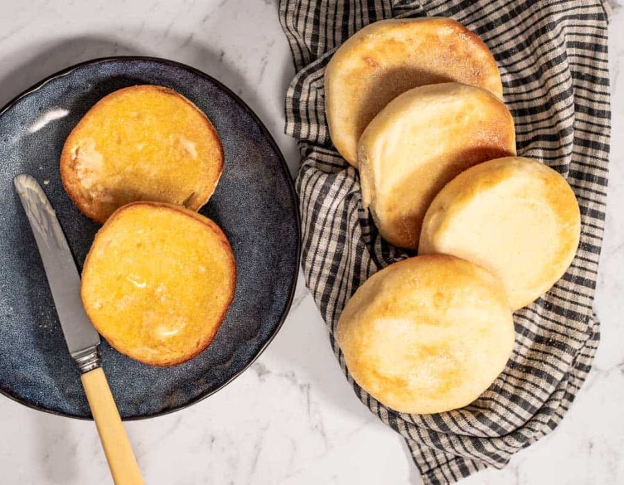 Steamed English Muffins Process 10