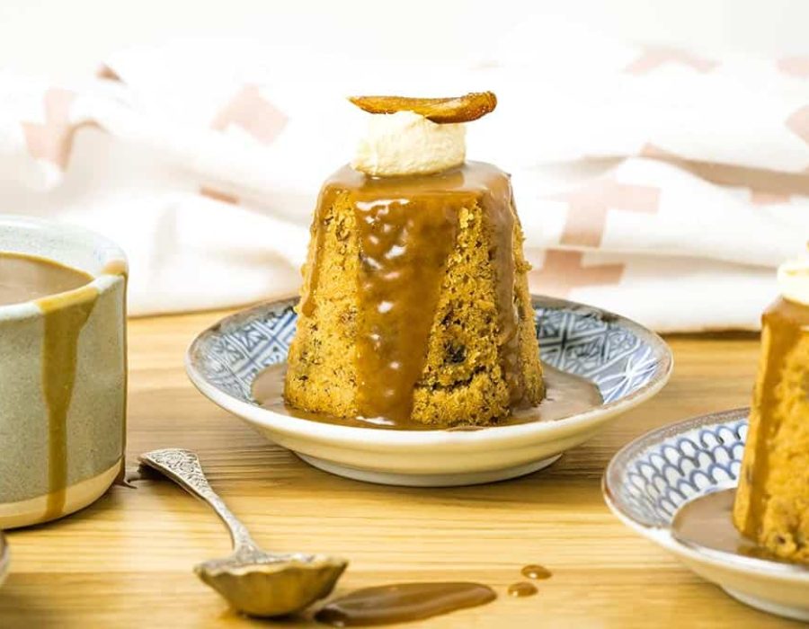 individual sticky date pudding