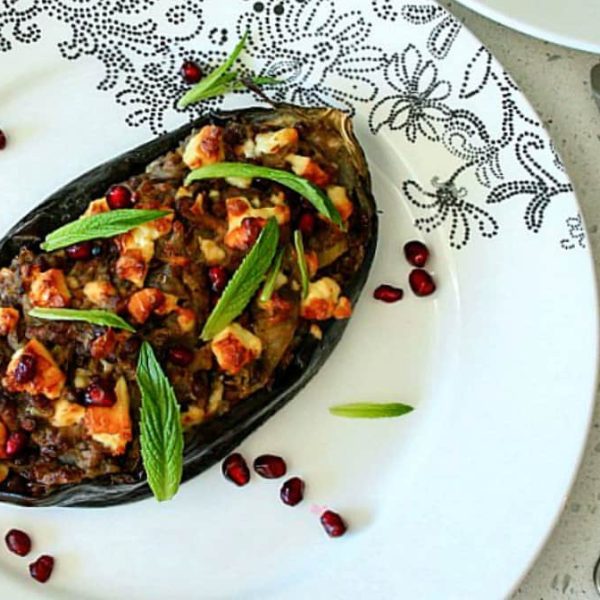 Stuffed Eggplant in the Steam Oven-1
